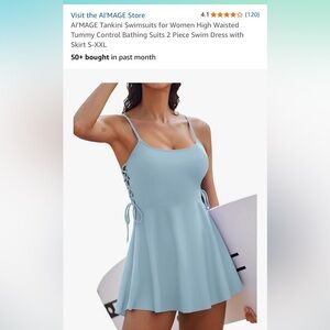 NWT Al'MAGE Women's Tankini Swimsuit 2 Piece